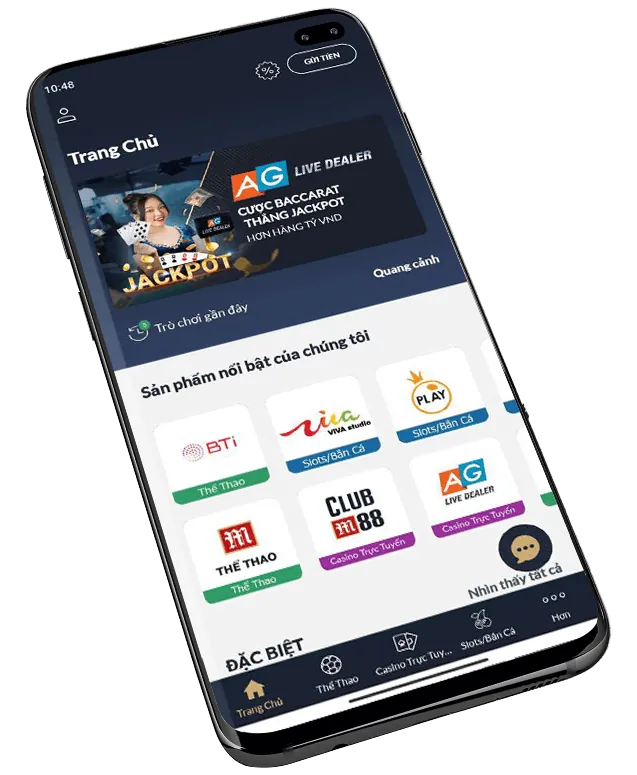 Giao diện cá cược trực tiếp trên màn hình
